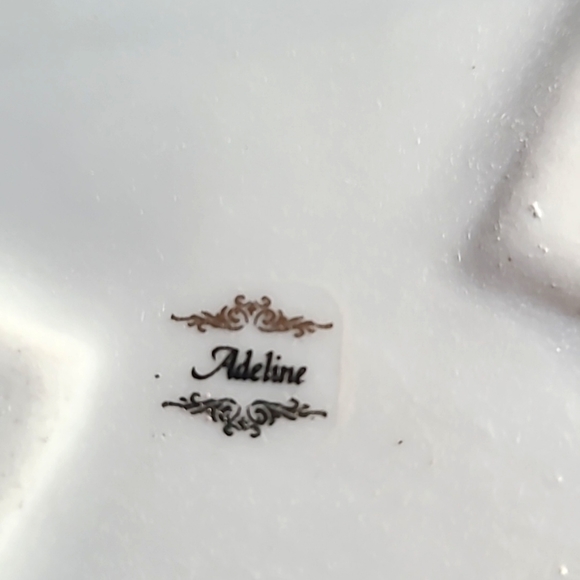 Set Adeline for two Demi Tasse Coffee cups with tray New - Picture 3 of 4